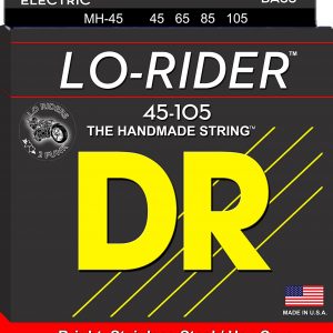 DR Strings MH-45 Lo-Rider 4-String Bass Strings (1-Pack)