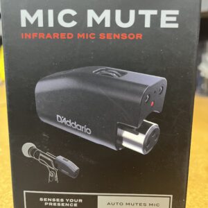 D'Addario Vocal Mic Mute